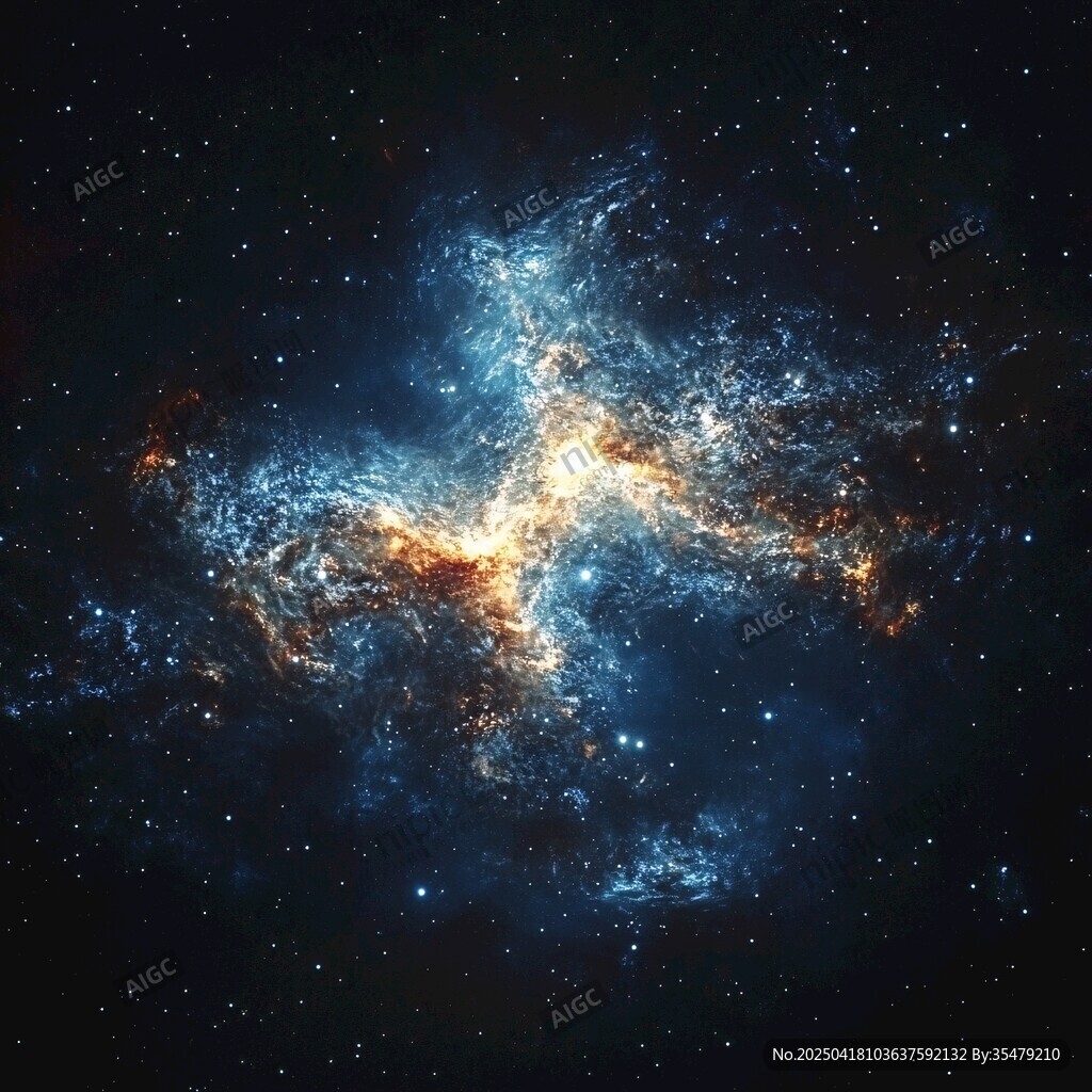 夢幻星云宇宙壯麗景象