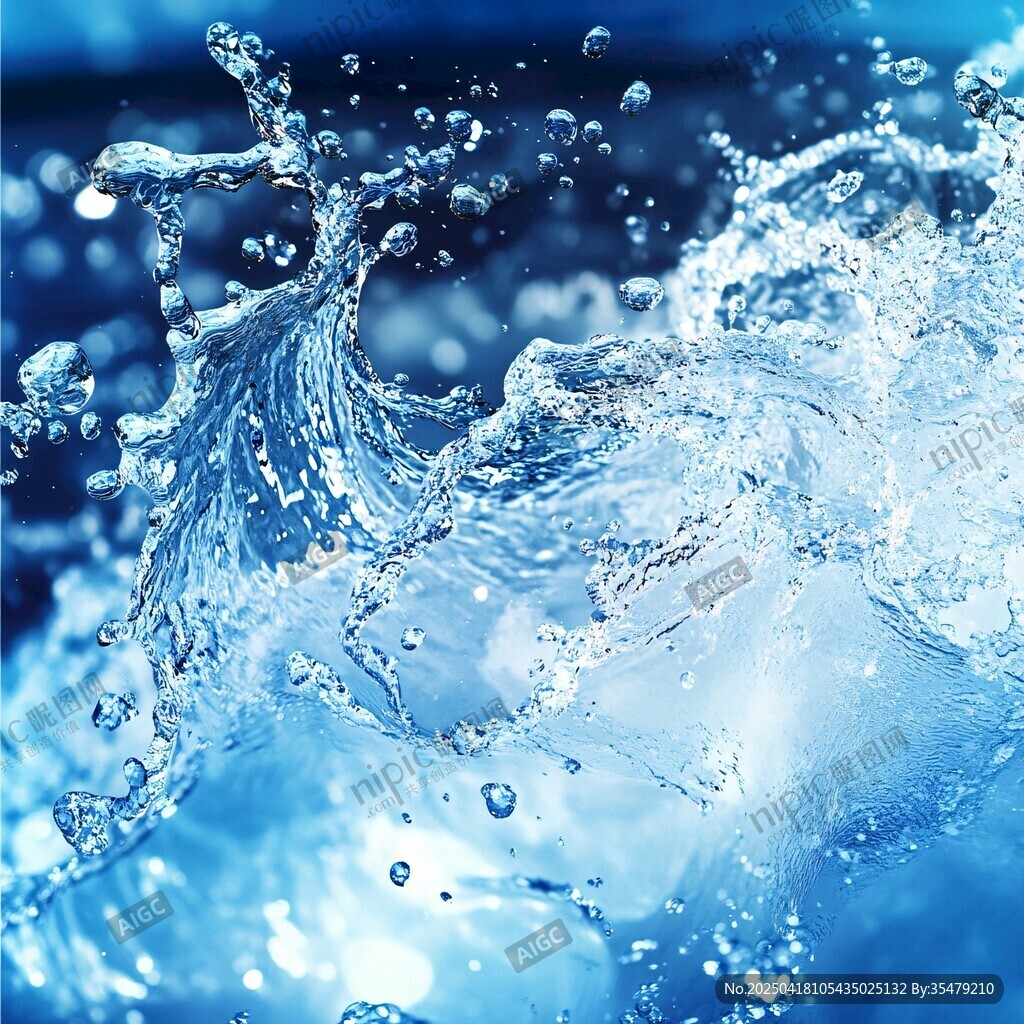 水花飛濺的靈動瞬間