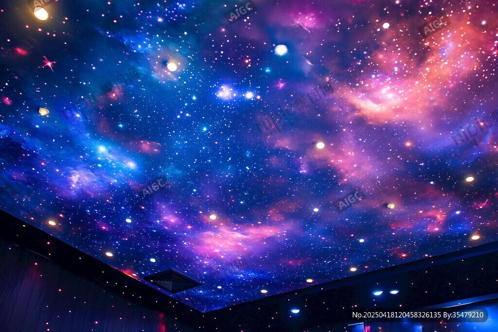 夢幻星空天花板