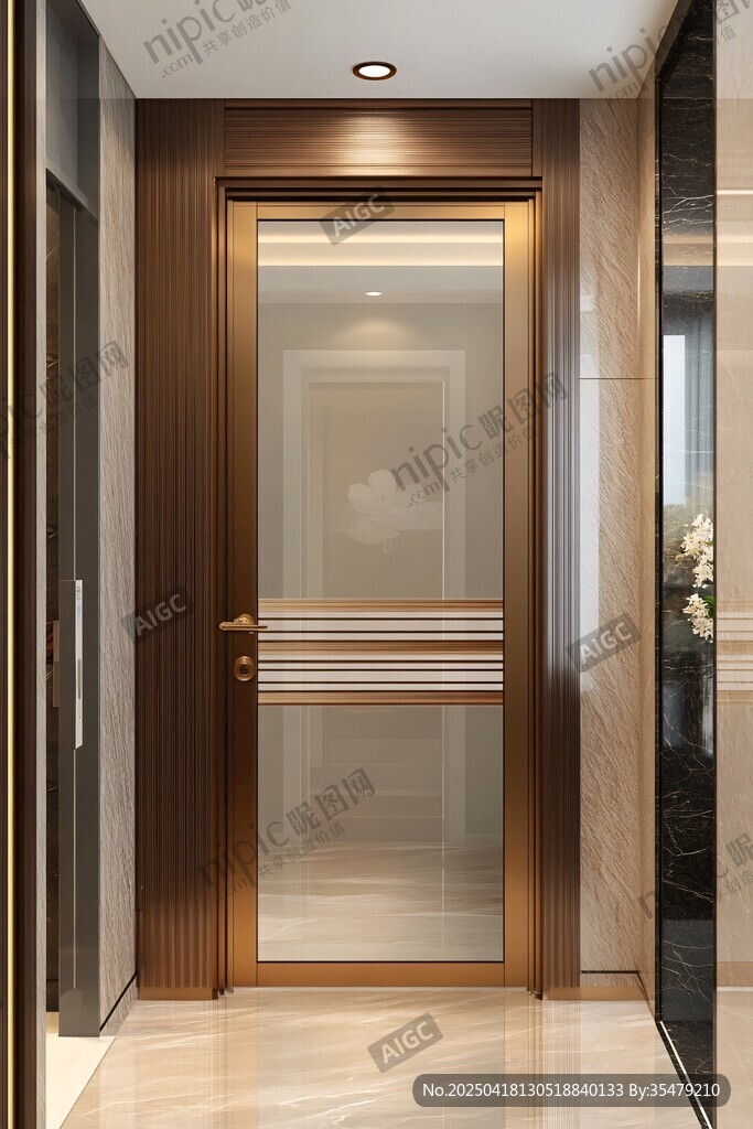 現(xiàn)代奢華入戶門設(shè)計(jì)展示