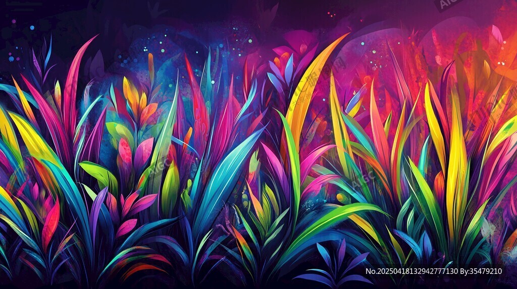 夢幻炫彩植物景觀
