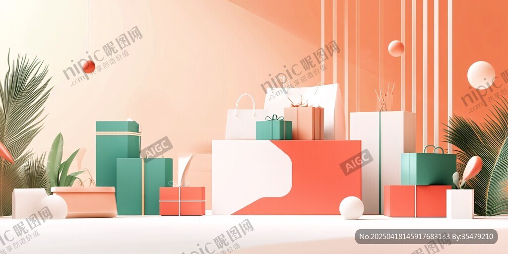 多彩禮品陳列營造溫馨氛圍