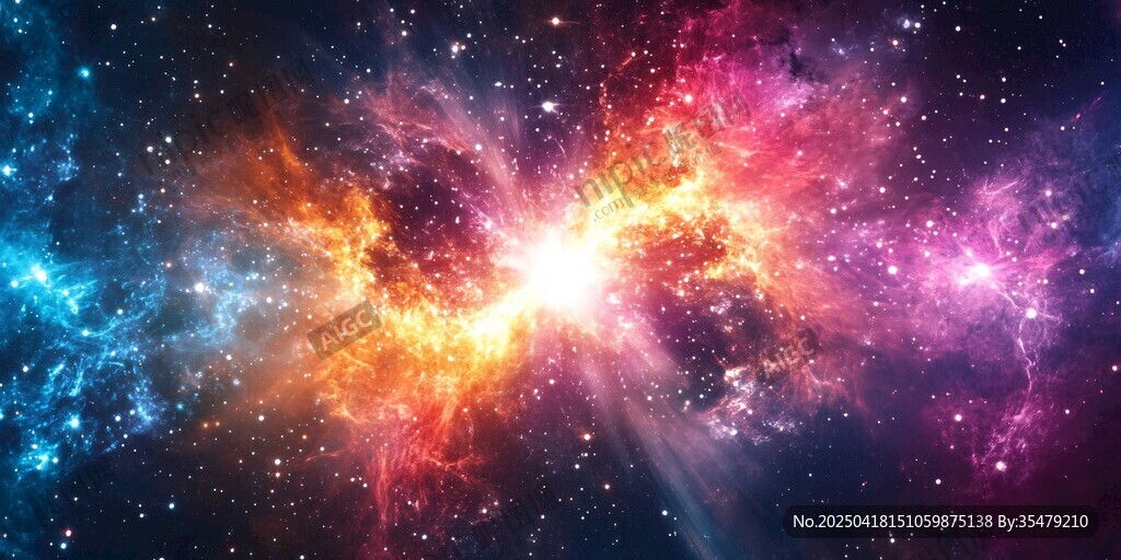 夢幻絢麗的宇宙星云景觀