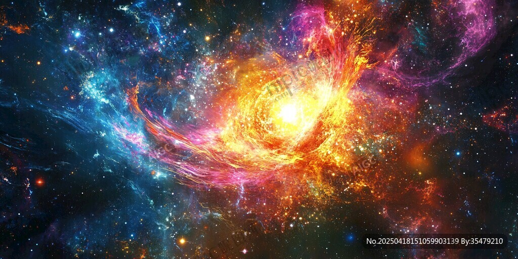 絢麗宇宙星云奇觀