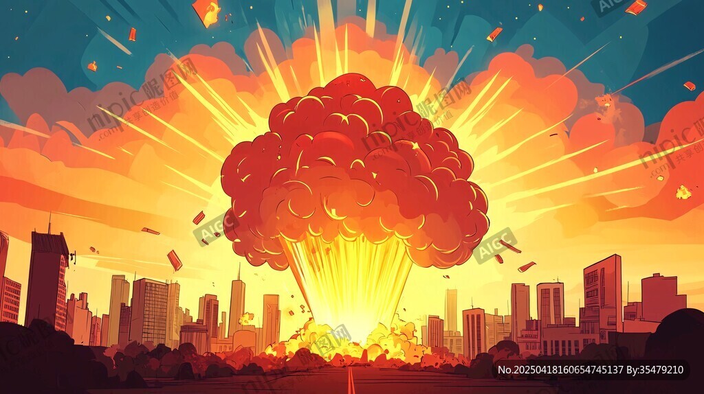 城市核爆震撼瞬間