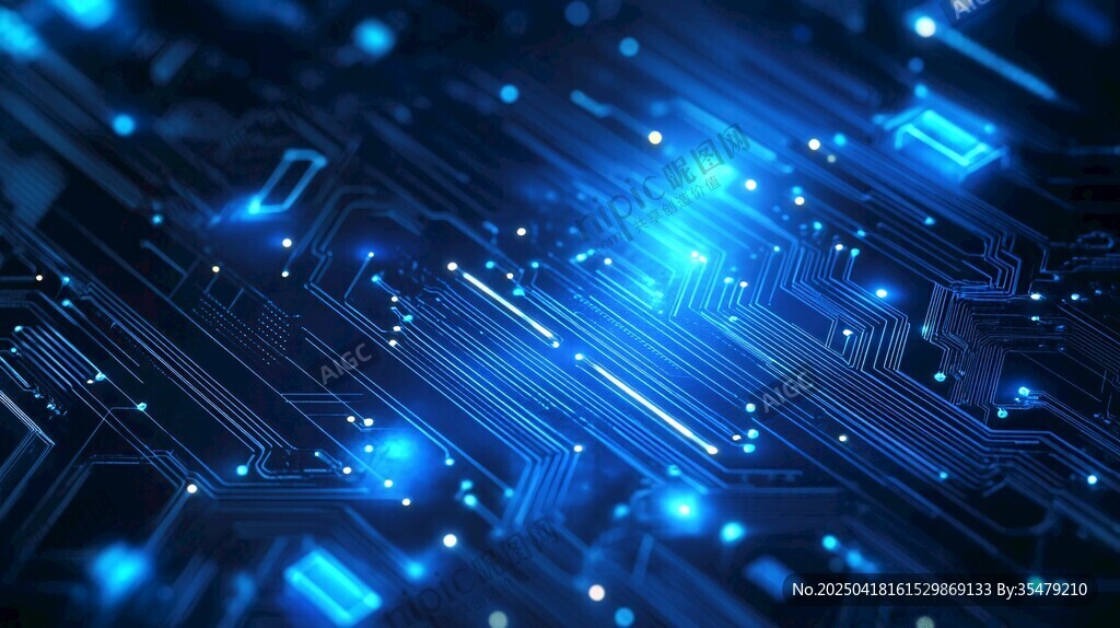 科技感電路板背景畫面