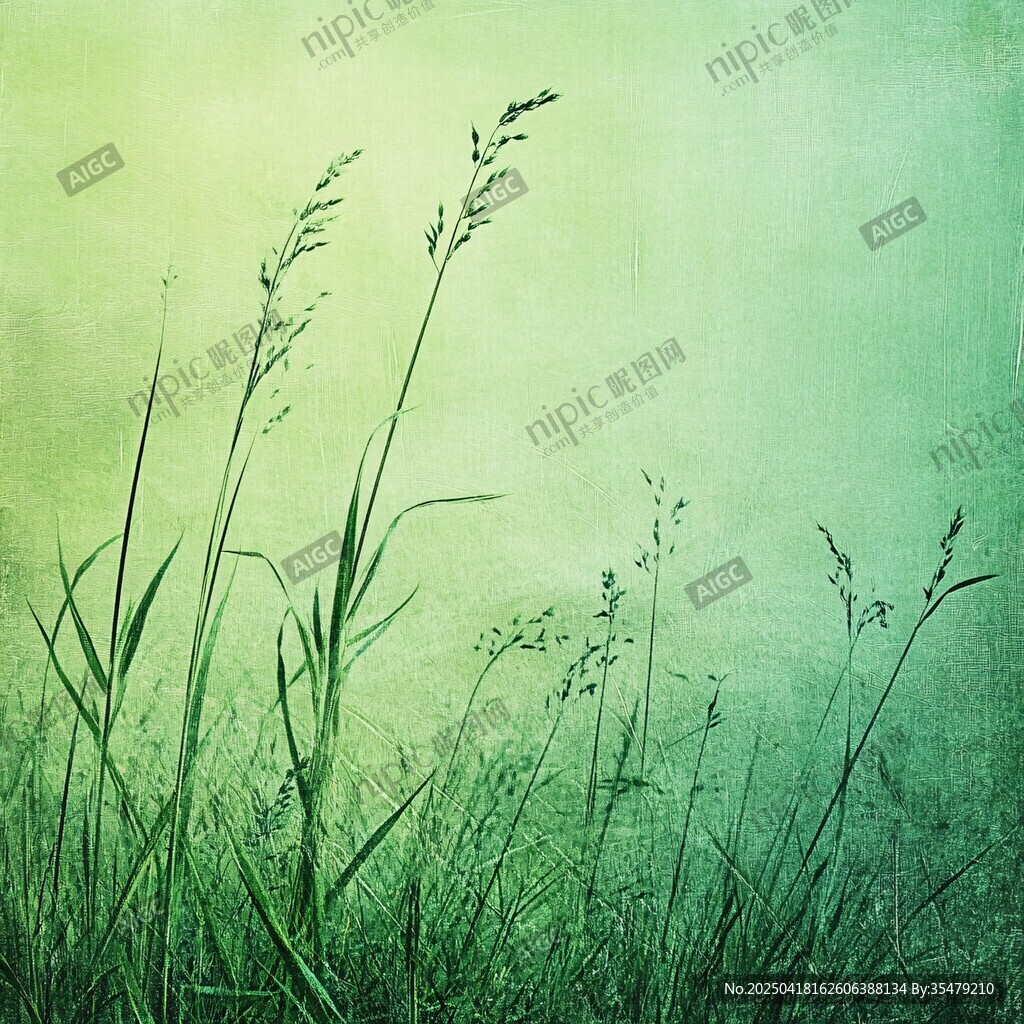 清新綠草地 自然之美景