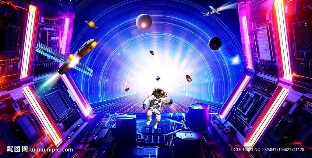 宇宙星空KTV科幻星空場景