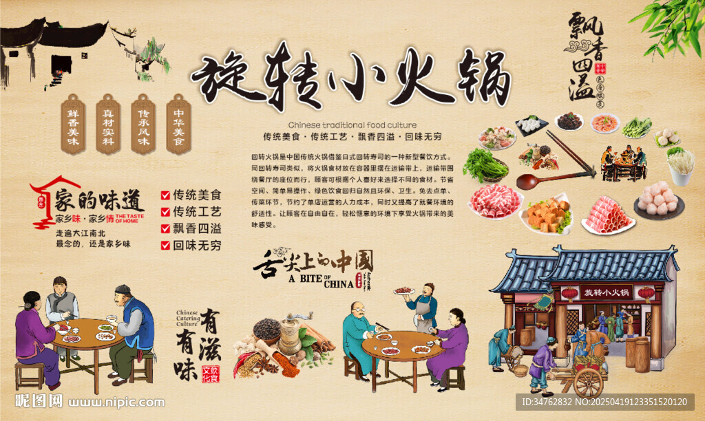 旋轉(zhuǎn)小火鍋