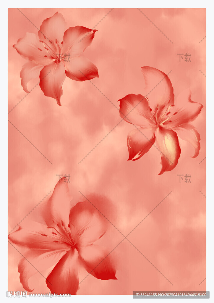 扎染 花朵