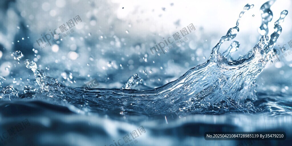 水滴飛濺的靈動(dòng)瞬間