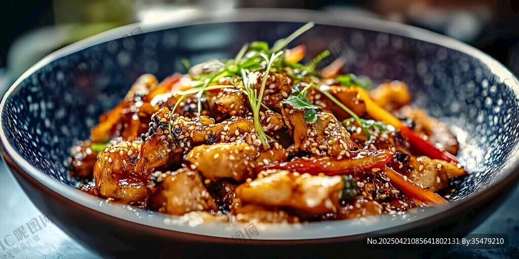 香辣美味炒雞塊