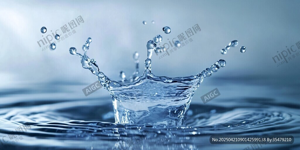 水滴飛濺的美妙瞬間