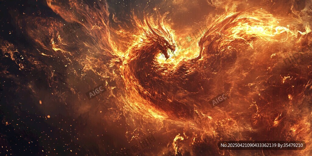 火焰鳳凰 展現(xiàn)奇幻力量