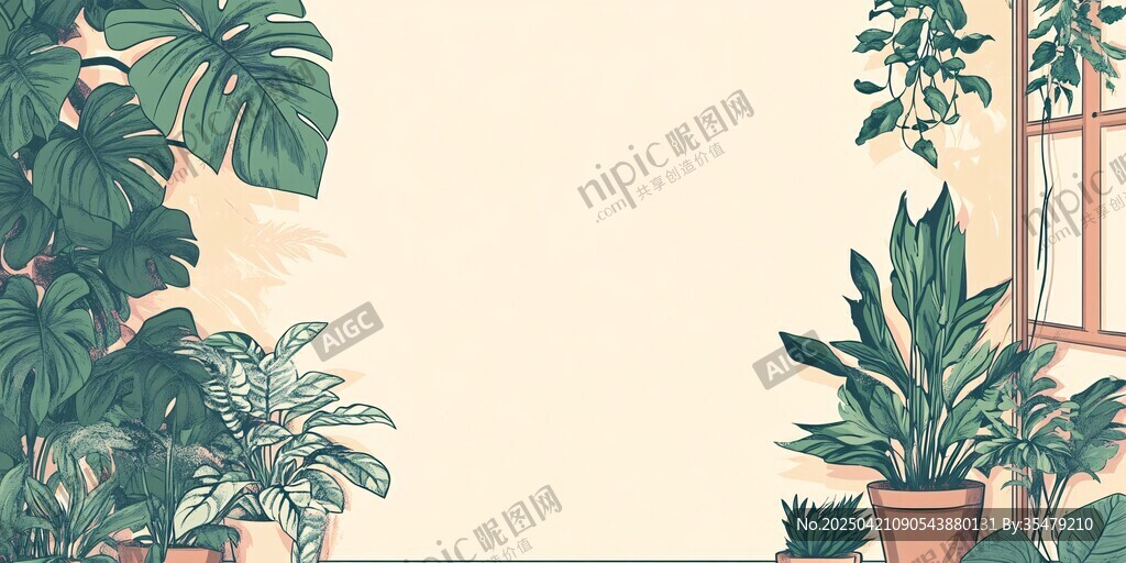 室內(nèi)綠植角落