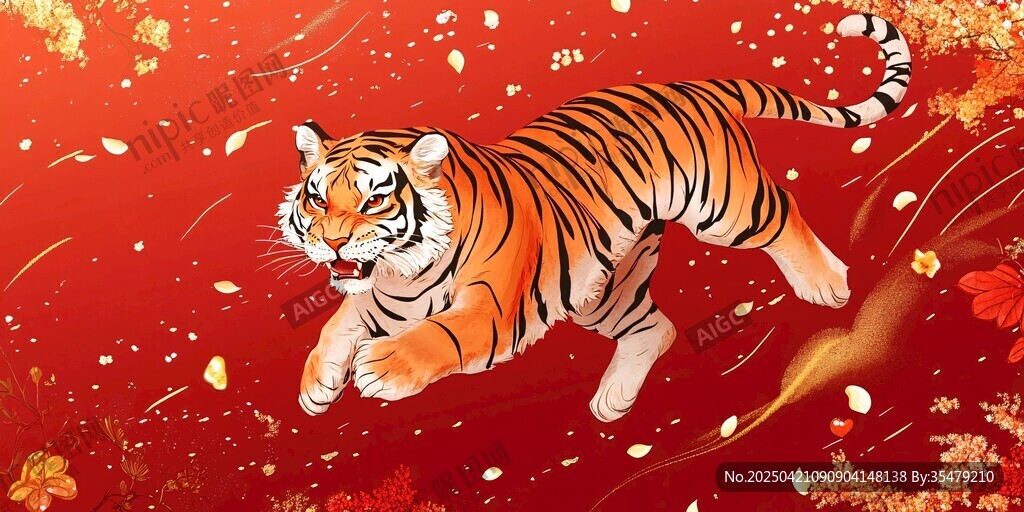 猛虎賀歲 喜慶祥瑞迎新春
