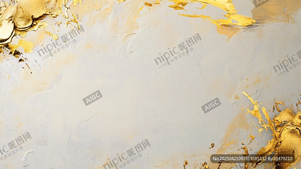 金色紋理抽象藝術背景圖