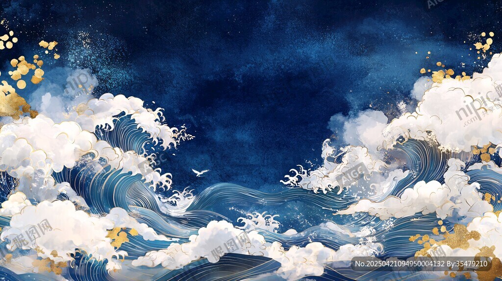 浪涌云卷間的夢(mèng)幻海洋