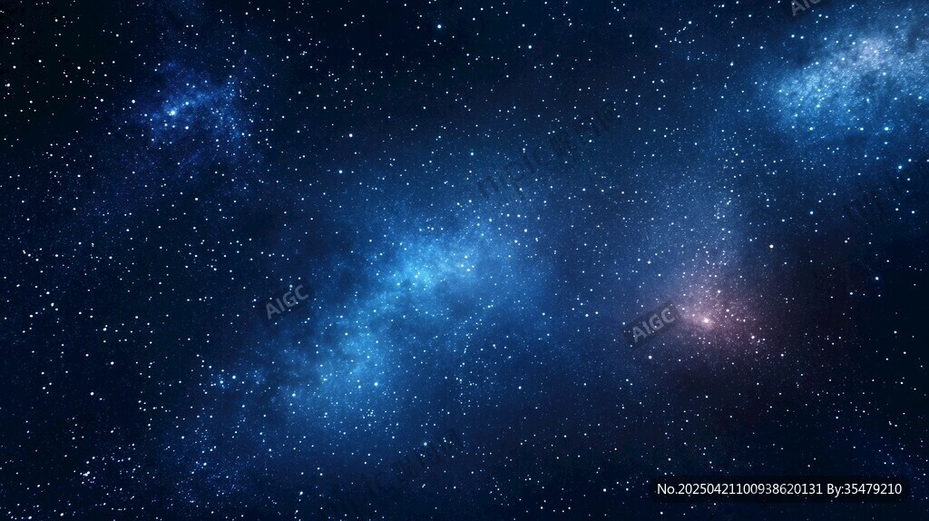 夢幻深邃的浩瀚星空