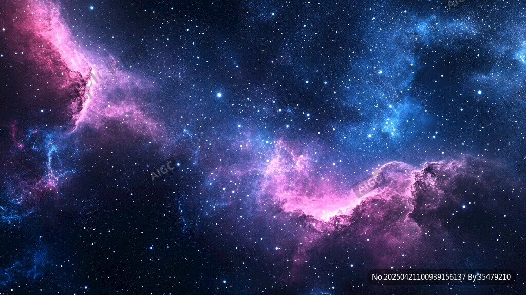 夢幻星云宇宙絢麗景象