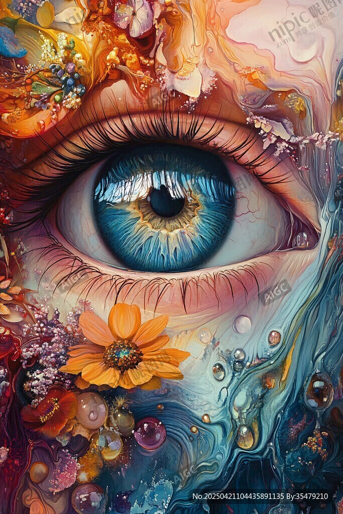 夢幻之眼與繽紛花卉世界