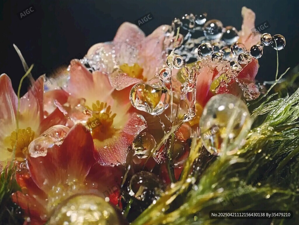 帶露繁花 晶瑩夢幻之美
