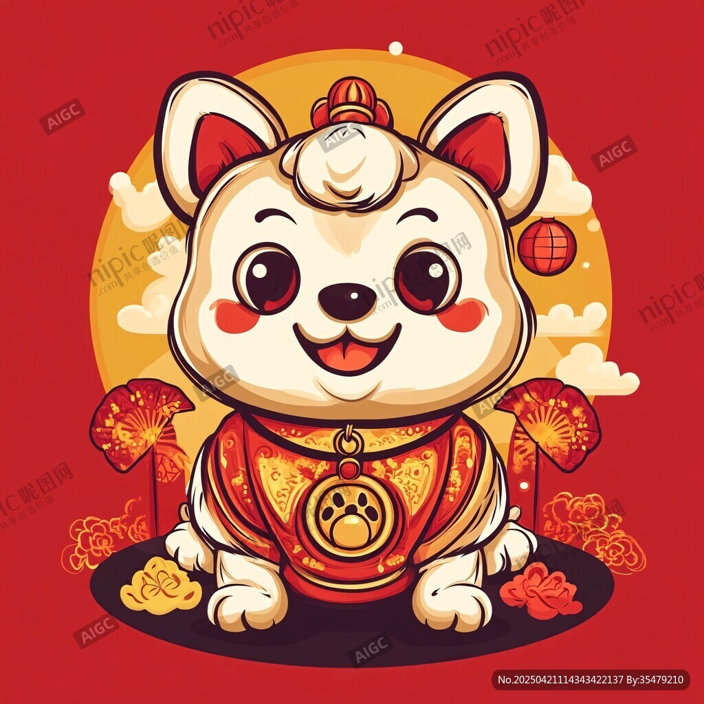 福犬賀歲 萌態(tài)迎新春