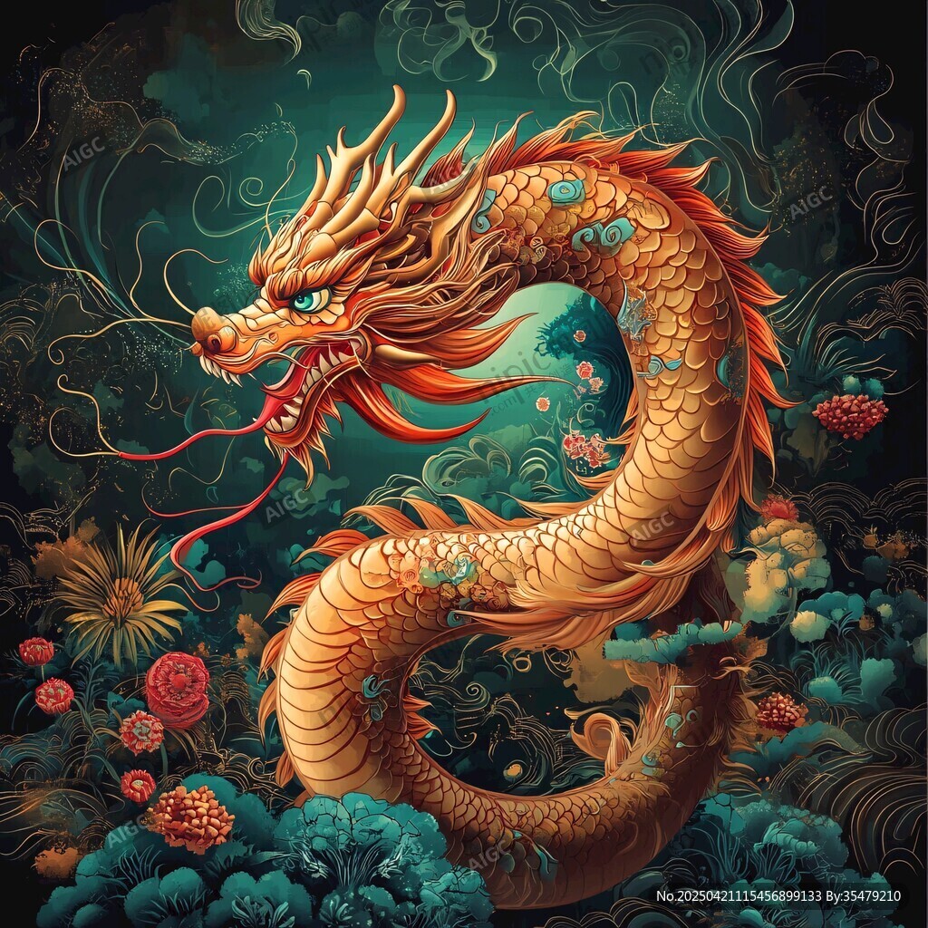 奇幻東方神龍 神秘祥瑞之景