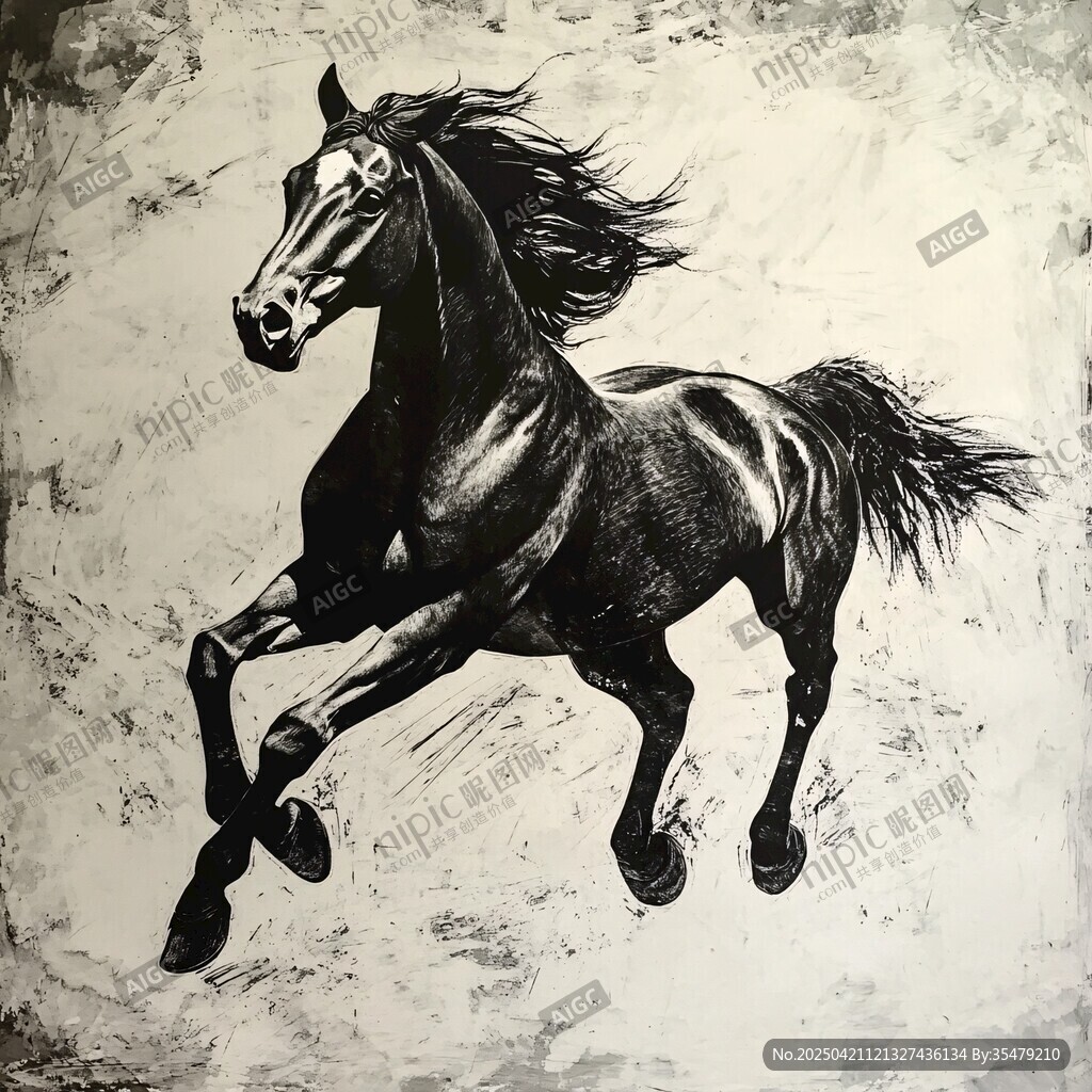 奔騰駿馬 盡顯不羈風采