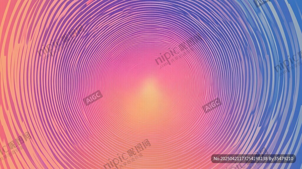 夢幻漸變螺旋背景圖案