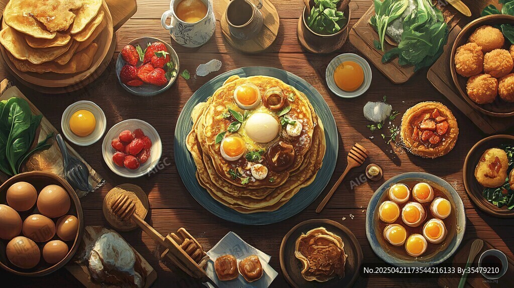 豐盛早餐美食大集合