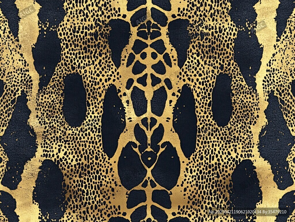 黑金豹紋圖案背景紋理