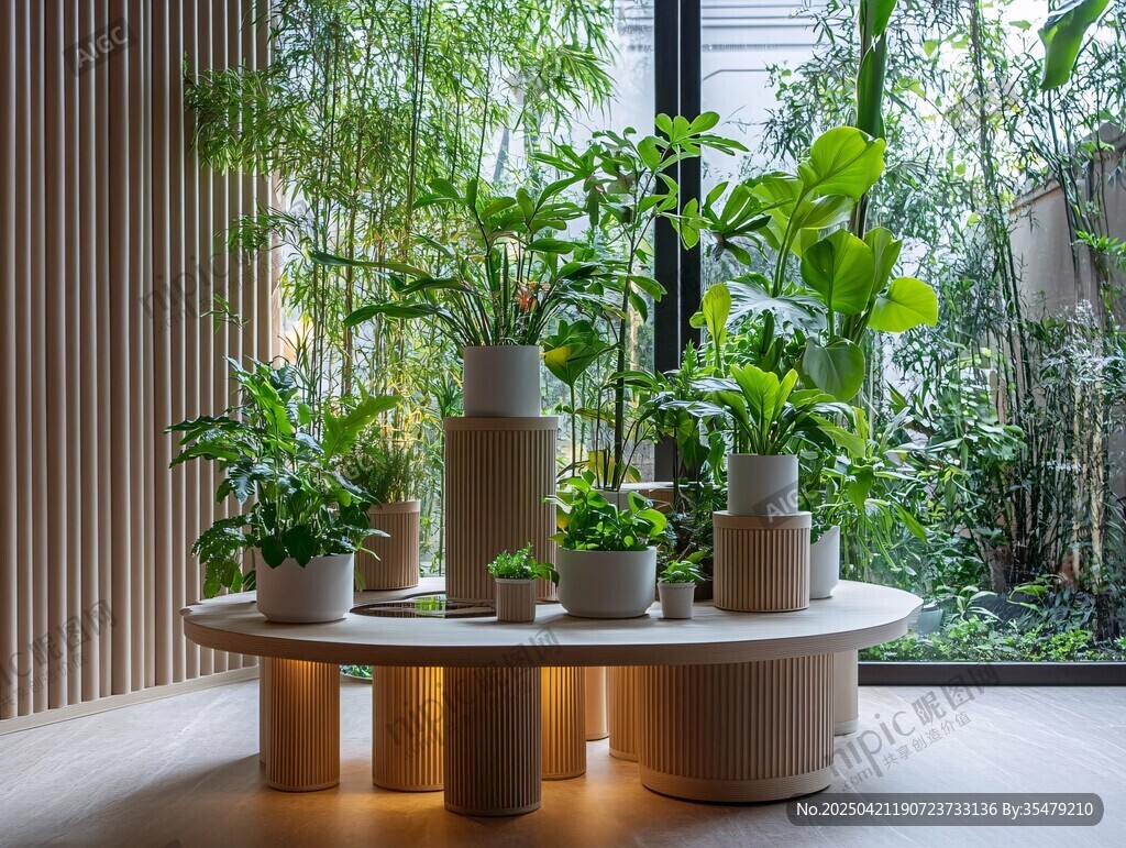 室內綠植景觀裝點溫馨空間