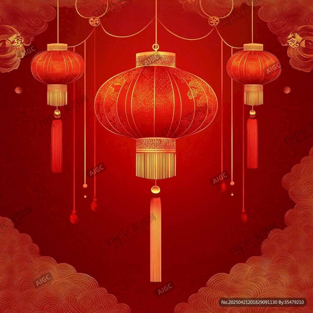 喜慶紅燈籠 營造傳統氛圍
