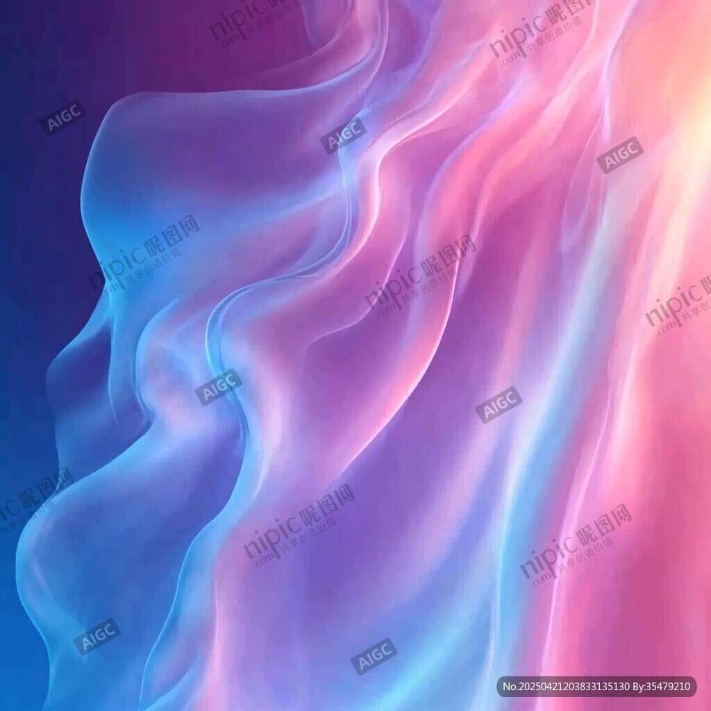 夢幻漸變流體背景紋理