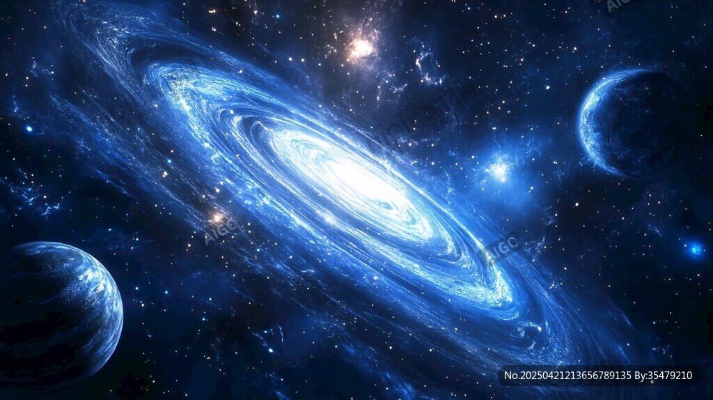 夢幻璀璨的浩瀚星系圖景