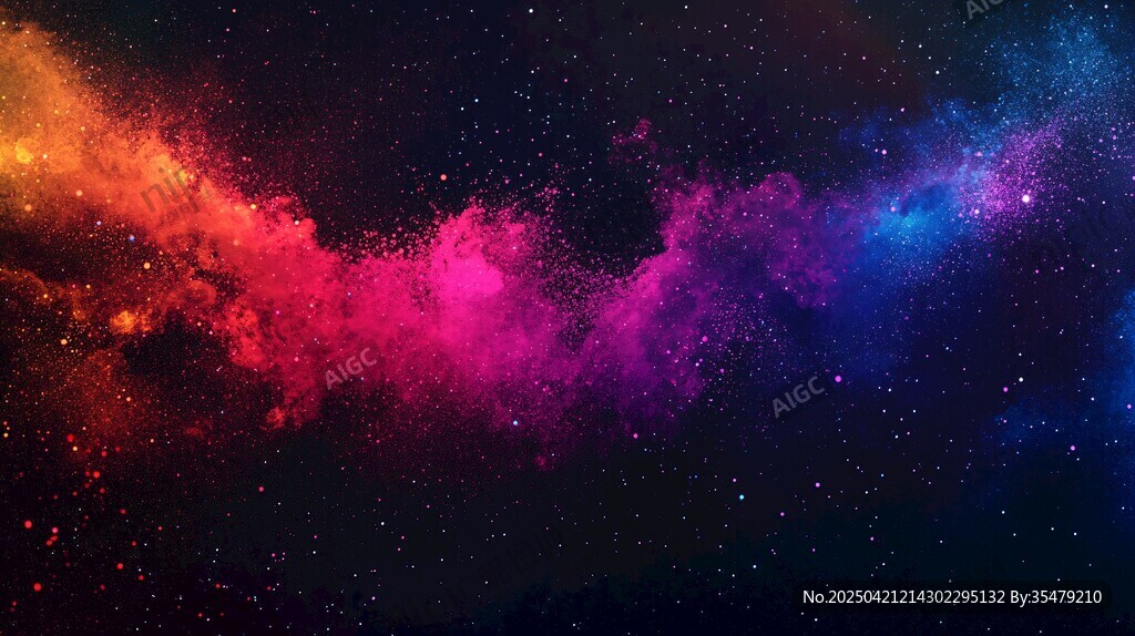 夢幻絢麗的宇宙星云景觀