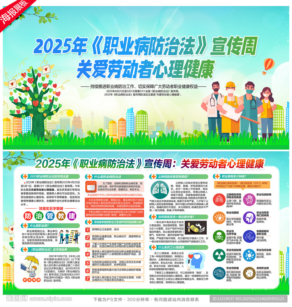 2025年全國職業病防治法宣傳