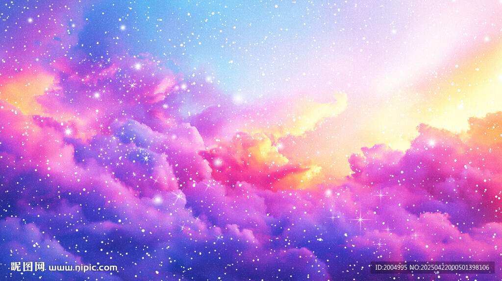 夢幻絢爛的云海天空景觀