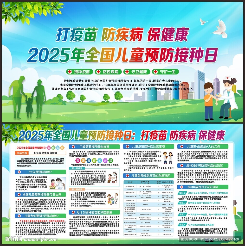 2025年兒童預防接種日
