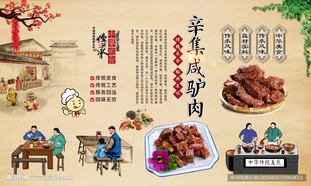 辛集咸驢肉