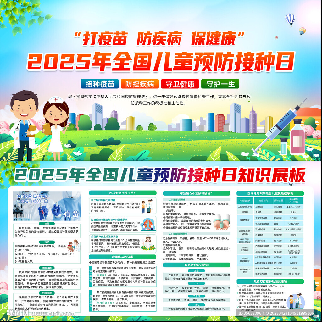 2025年兒童預防接種日