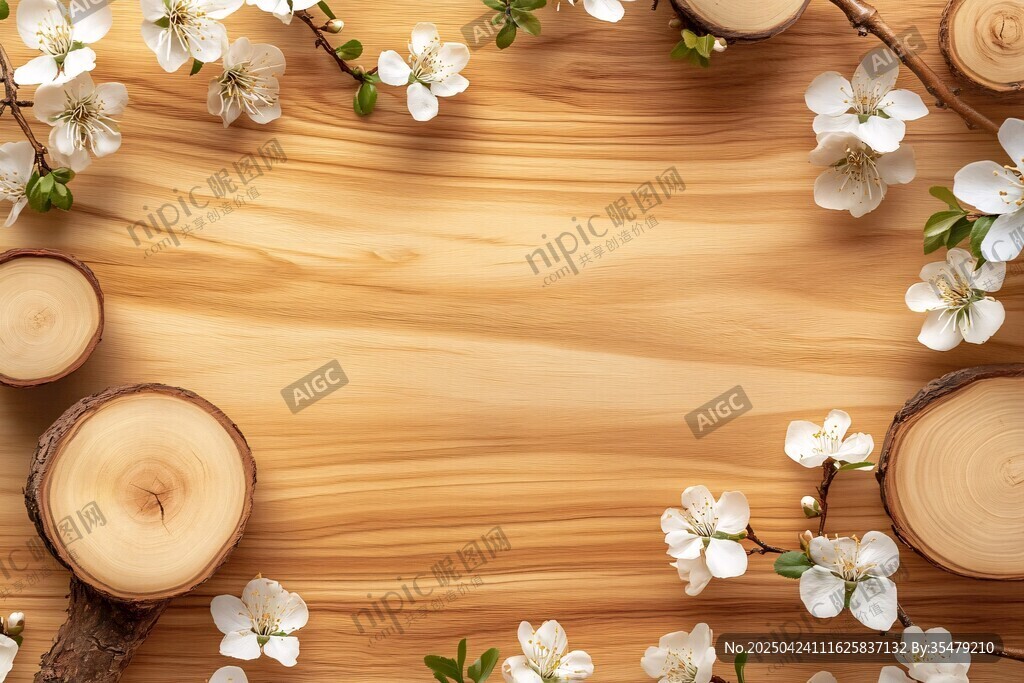 木上春花 自然清新之景