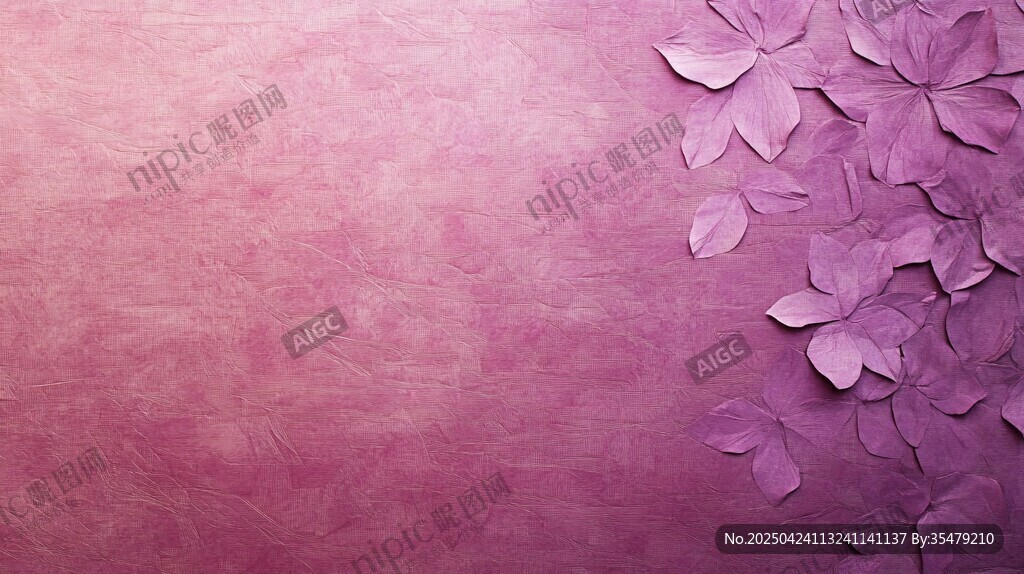 粉紫花瓣背景紋理圖