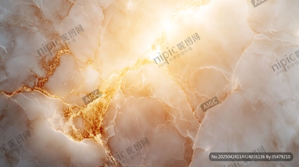 夢幻大理石紋理光芒圖景