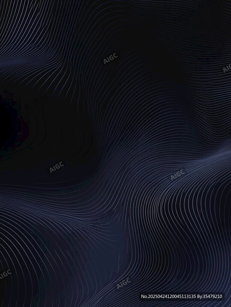 深藍色線條動感抽象背景