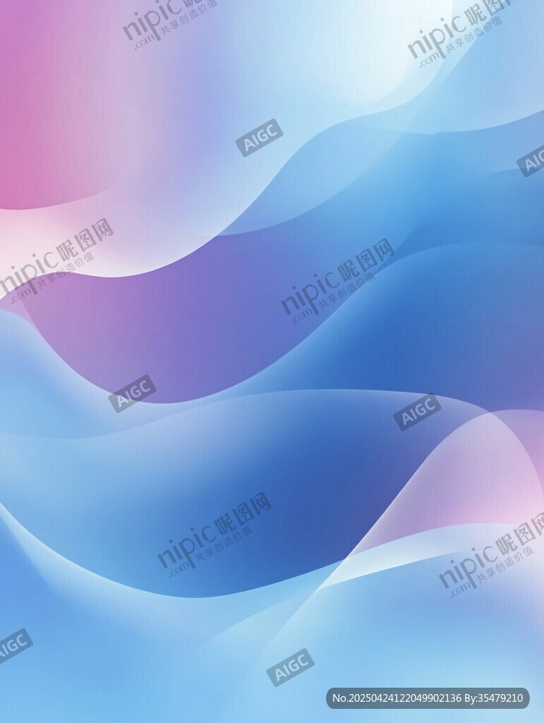 夢幻漸變流體背景圖