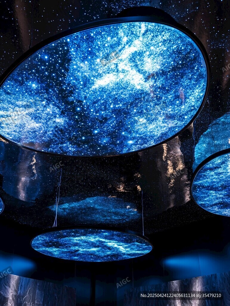 夢幻星空藝術裝置展示
