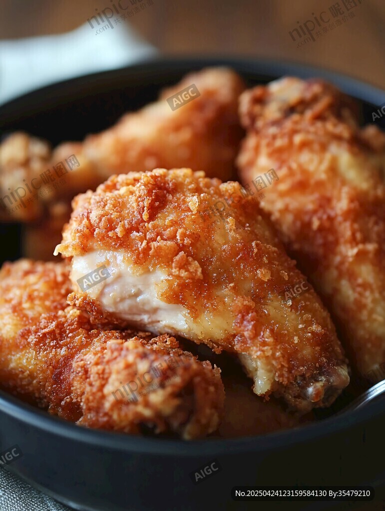 美味香酥炸雞腿