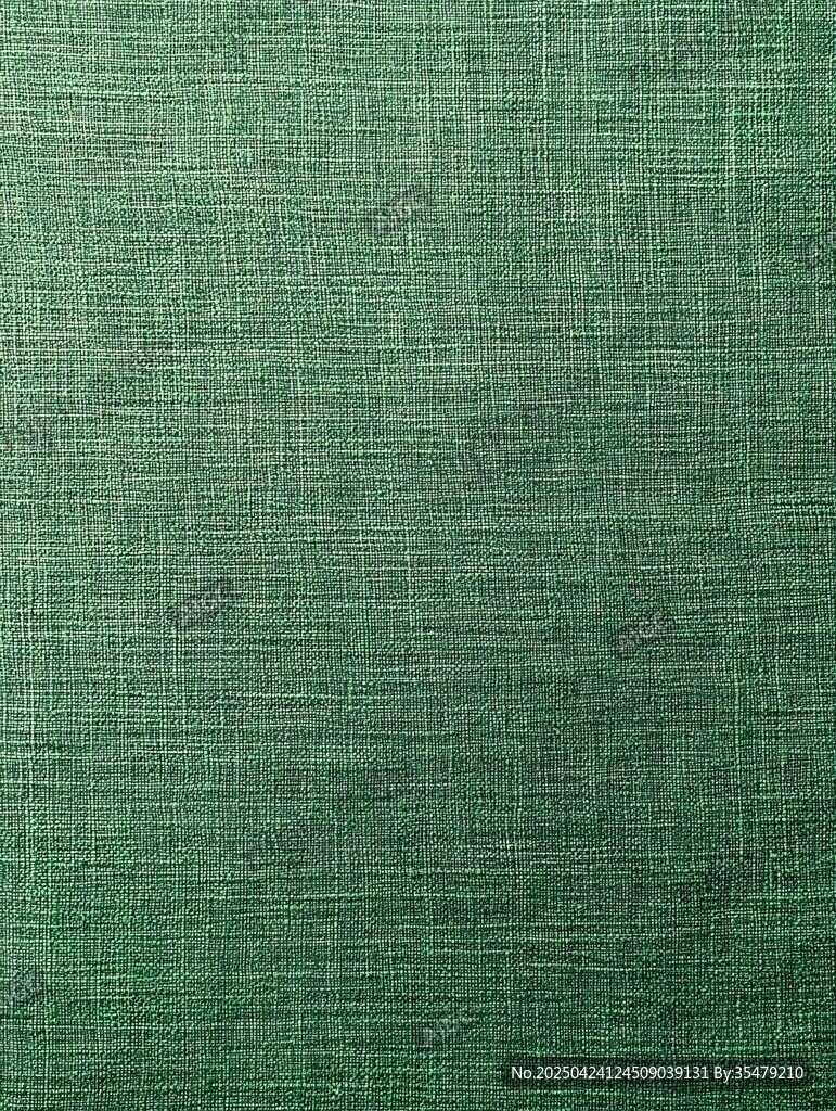 深綠色麻布紋理背景圖